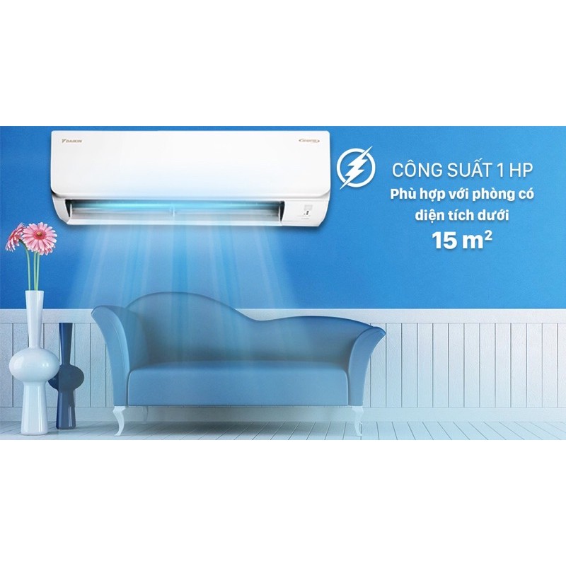 Điều hoà Daikin 9000BTU 1 chiều inverter FTKA25VAVMV