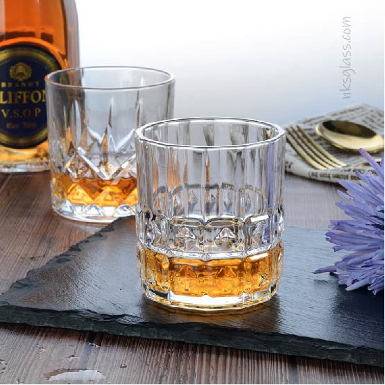 Ly thủy tinh - Ly whisky NKS.GL86-B size 220ml - Nks.Home