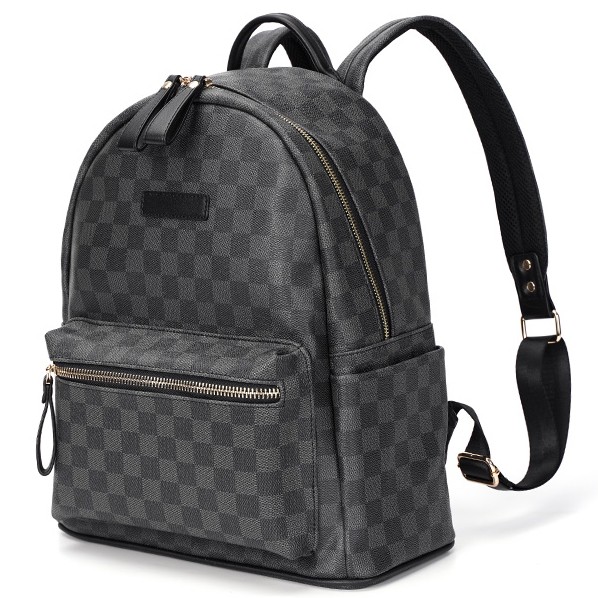 Balo da unisex W2P chất da PU cao cấp chống thấm nước chống bào mòn 1919