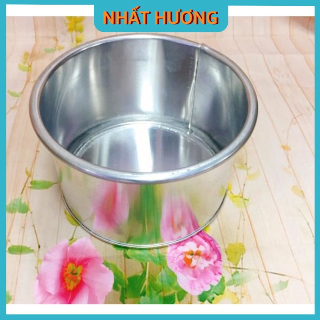 Khuôn Nhôm Tròn 8*14cm