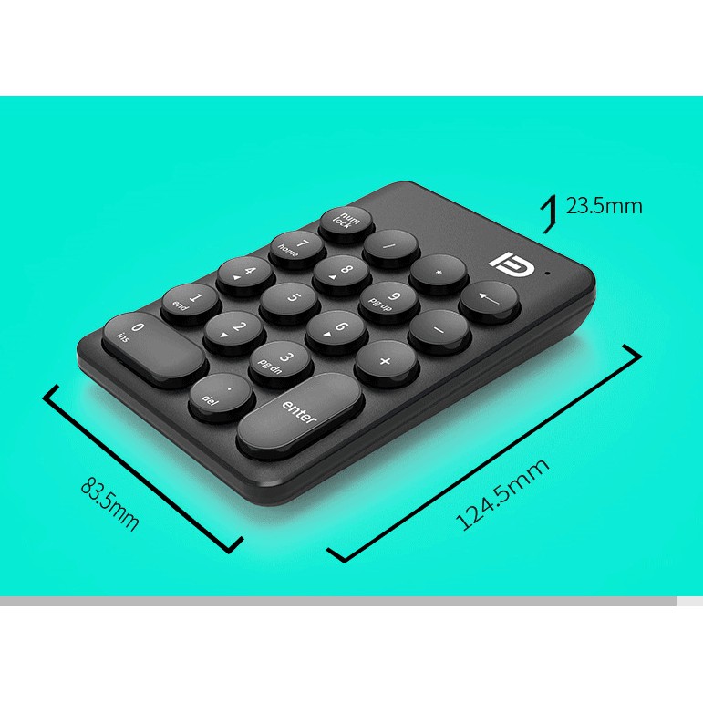 Bàn phím số không dây forter iK6610 | BigBuy360 - bigbuy360.vn