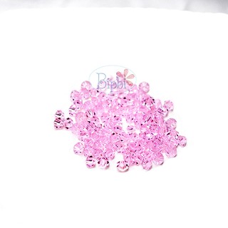100 viên pha lê Tiệp màu hồng rosaline