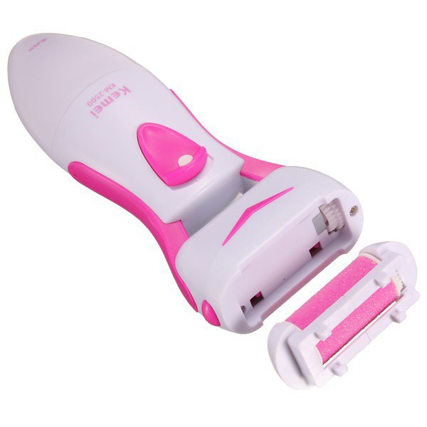 Máy chà gót chân kemei km-2500 dụng cụ nail mài tẩy tế bào chết cắm điện chuyên dụng