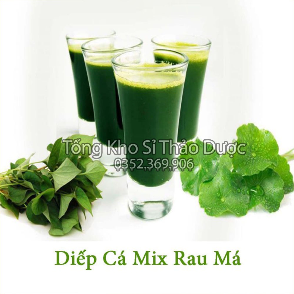 Bột diếp cá sấy lạnh nguyên chất 1kg (Mask kháng khuẩn, ngăn ngừa mụn,detox cơ thể)