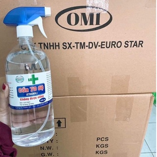 Cồn rửa tay sát khuẩn 70 độ chai 500ml