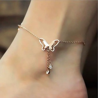Lắc chân, vòng chân hình bướm nữ tính -sheelove