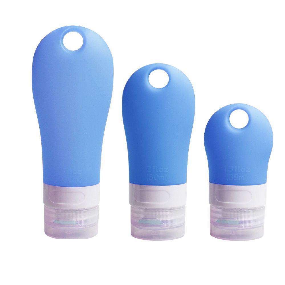 Chai Rỗng Bằng Silicon Họa Tiết Dễ Thương Để Đựng Mẫu Thử