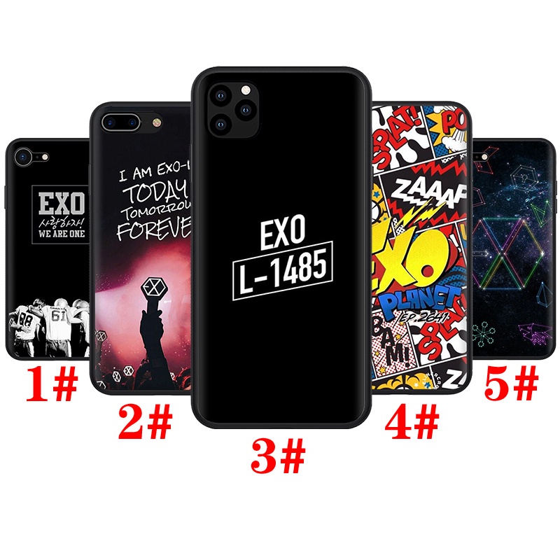 Ốp điện thoại silicon TPU mềm hình EXO THE EVE cho IPHONE 8 7 6S 6 PLUS 5 5S SE 2016 2020 8+ 7+ XA82