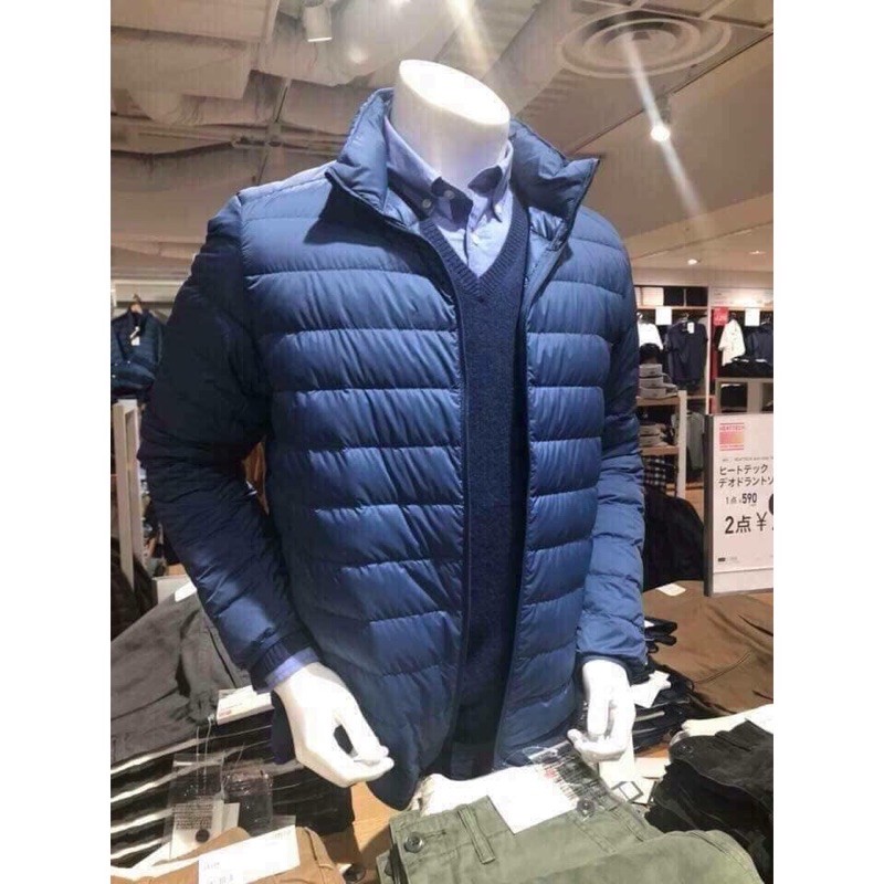 áo phao nam hàng xuất khẩu cao cấp siêu nhẹ chống đại hàn chống tuyết trên livetream