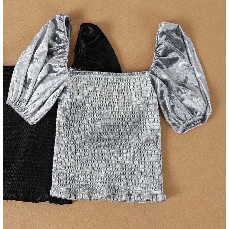 Áo Smocking MNG Xuất Xịn