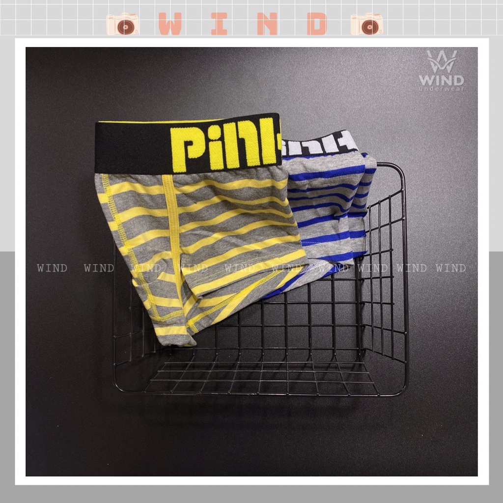 Combo 4 quần sịp nam boxer cao cấp chất vải cotton siêu mềm mịn và thấm hút tốt TIEM MEN ATIVE