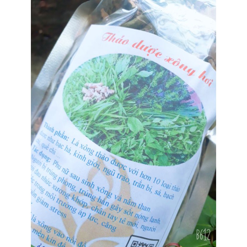 LÁ XÔNG SẢN PHỤ SAU SINH HANDMADE