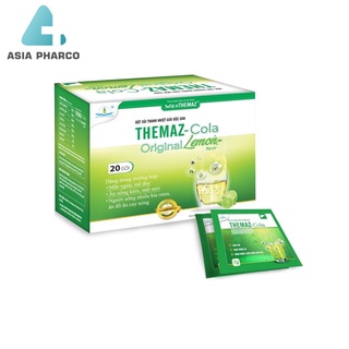Bột sủi thanh nhiệt giải độc gan Themaz Cola Original - Vị Chanh