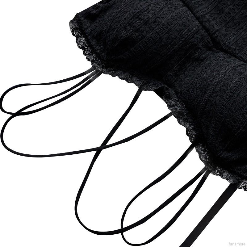 Áo ống phối ren hoa thiết kế trễ vai quyến rũ | BigBuy360 - bigbuy360.vn