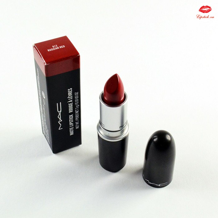 Son MAC Russian Red 612 Màu Đỏ Cổ Điển – Matte