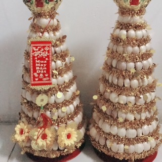 Bông tỏi ông địa thần tài 9 tầng