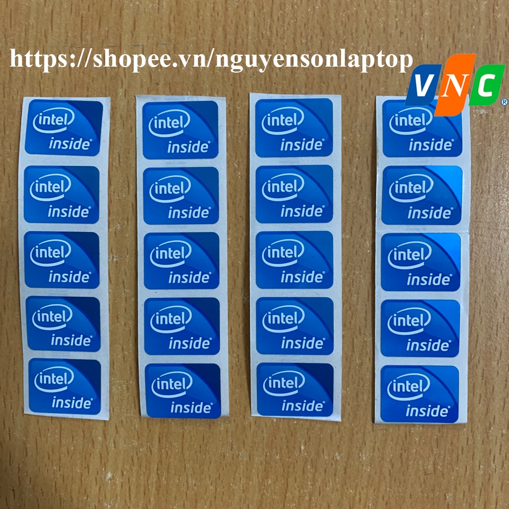 Tem Intel inside Thay Tem Máy Tính Tem Laptop