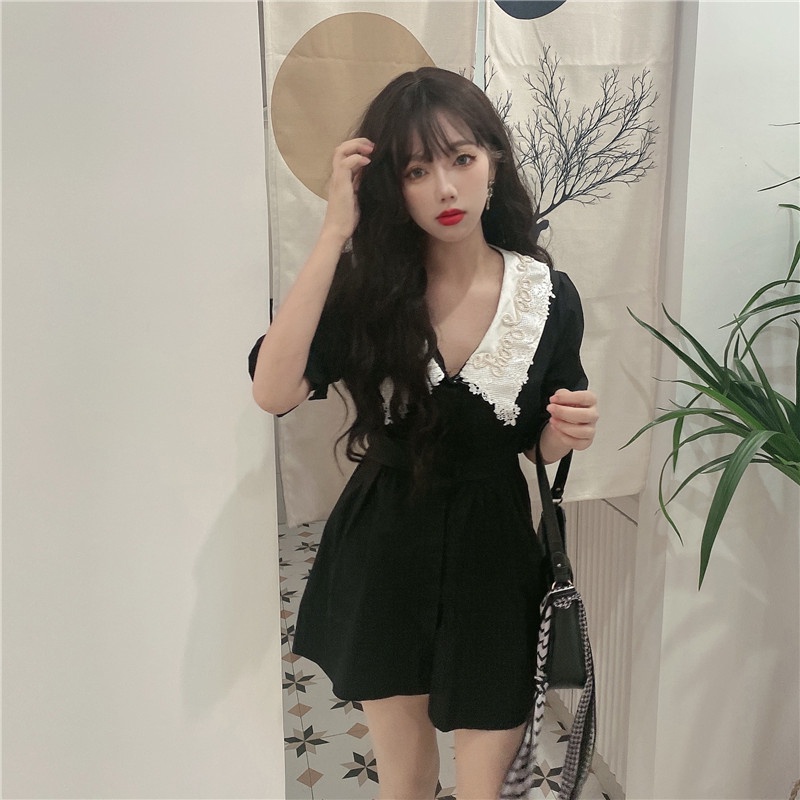 Đầm Tay Ngắn Thiết Kế Hợp Thời Trang Cho Nữ