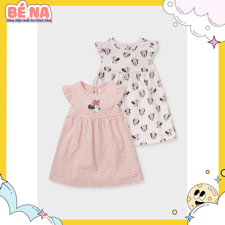 Sét 2 váy H.M hồng minnie