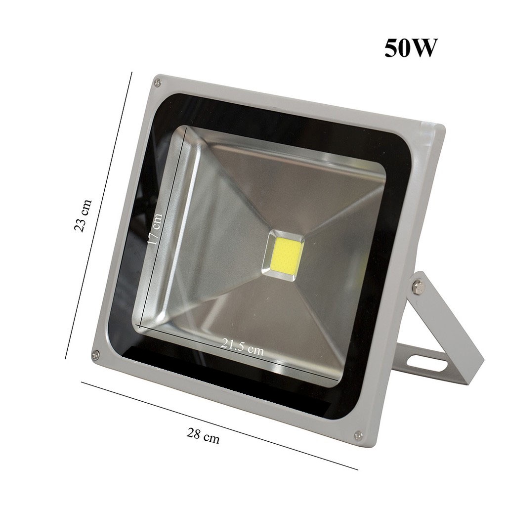 ĐÈN PHA CHIẾU SÂN VƯỜN 10W 20W 30W 50W. ÁNH SÁNG TRẮNG/VÀNG