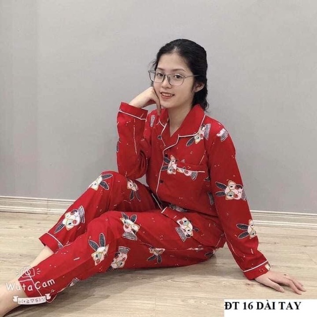 Chọn Mẫu🌈🌈Pizama tay cộc quần dài 40-60kg | BigBuy360 - bigbuy360.vn