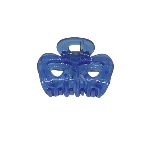 Kẹp tóc nơ-Kẹp tóc màu trong(5x3cm)
