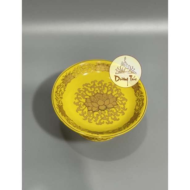 Đĩa Trái Cây Thờ Cúng Bằng Gốm Sứ nhiều màu