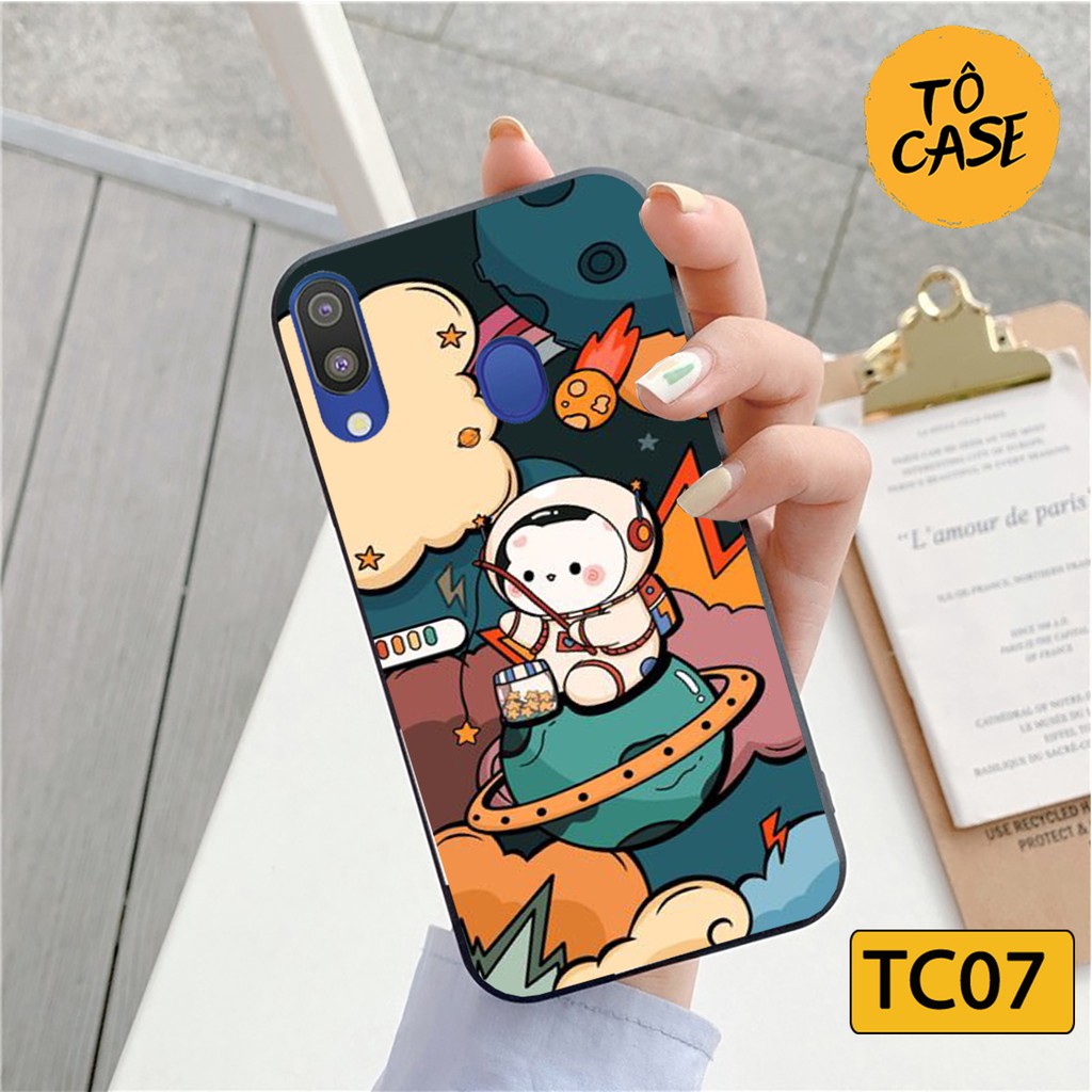 Ốp lưng điện thoại Samsung A20 / A30 / A20S / M20 / M30 in hình phi hành gia vũ trụ độc đáo hot nhất năm