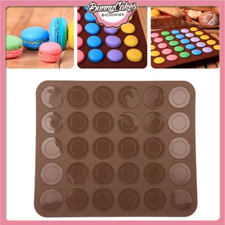 Khuôn Silicon Làm Bánh Macaron 30/48 Lỗ