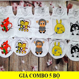 Quần áo trẻ em combo5 bộ