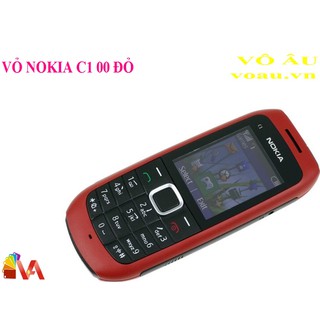 VỎ NOKIA C1 00 MÀU ĐỎ