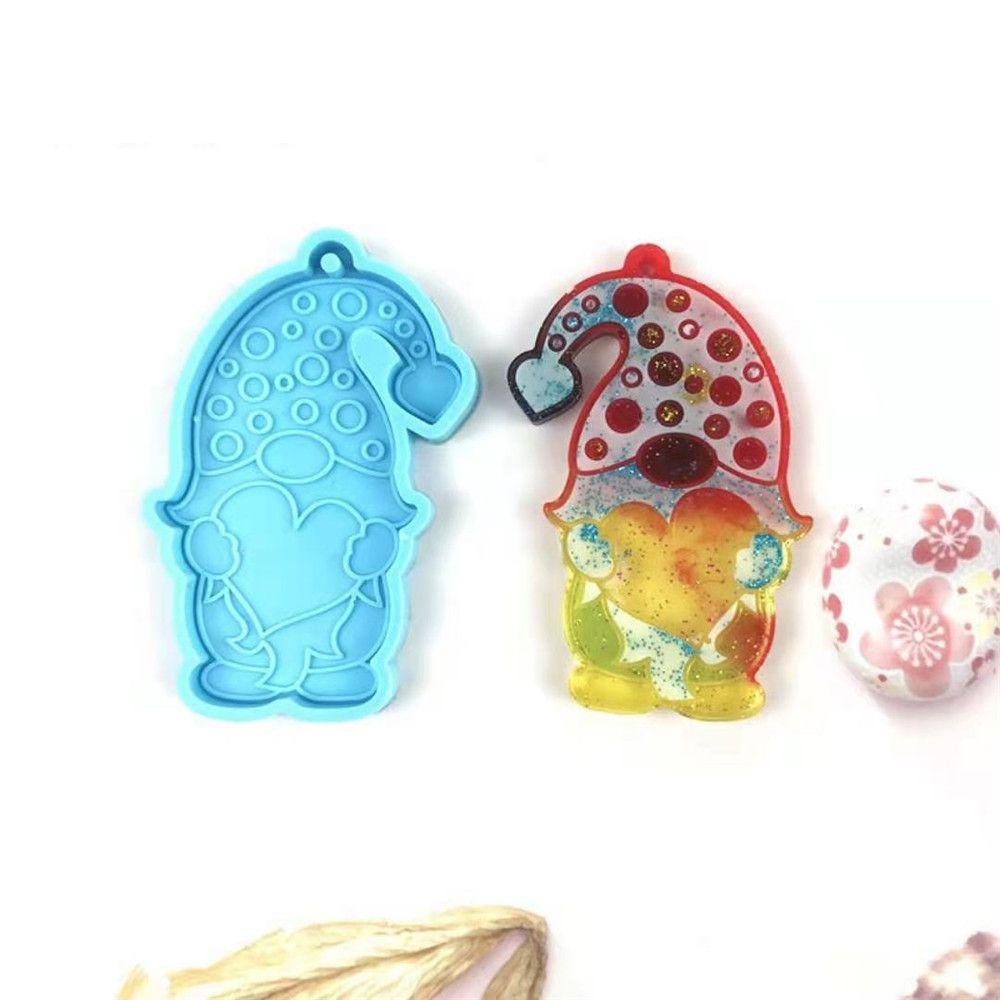 Khuôn Làm Mặt Dây Chuyền / Kẹo / Socola Bằng Resin Độc Đáo Trang Trí Giáng Sinh