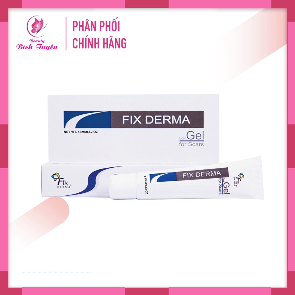 Kem Gel Làm Mờ Sẹo Fixderma Scar Gel  - Kem mờ sẹo fixderma scar gel làm mờ các loại sẹo mụn, sẹo rỗ, sẹo lồi, sẹo