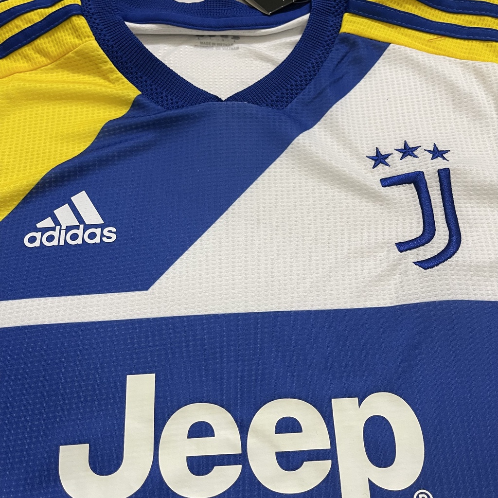 Áo Bóng Đá, Áo Đá Banh CLB Juventus Sân Nhà, Sân Khách 2021/2022 - Chuẩn Mẫu Thi Đấu - Vải Polyester Gai Thái