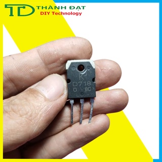 D718 transistors 8a,120v,80w