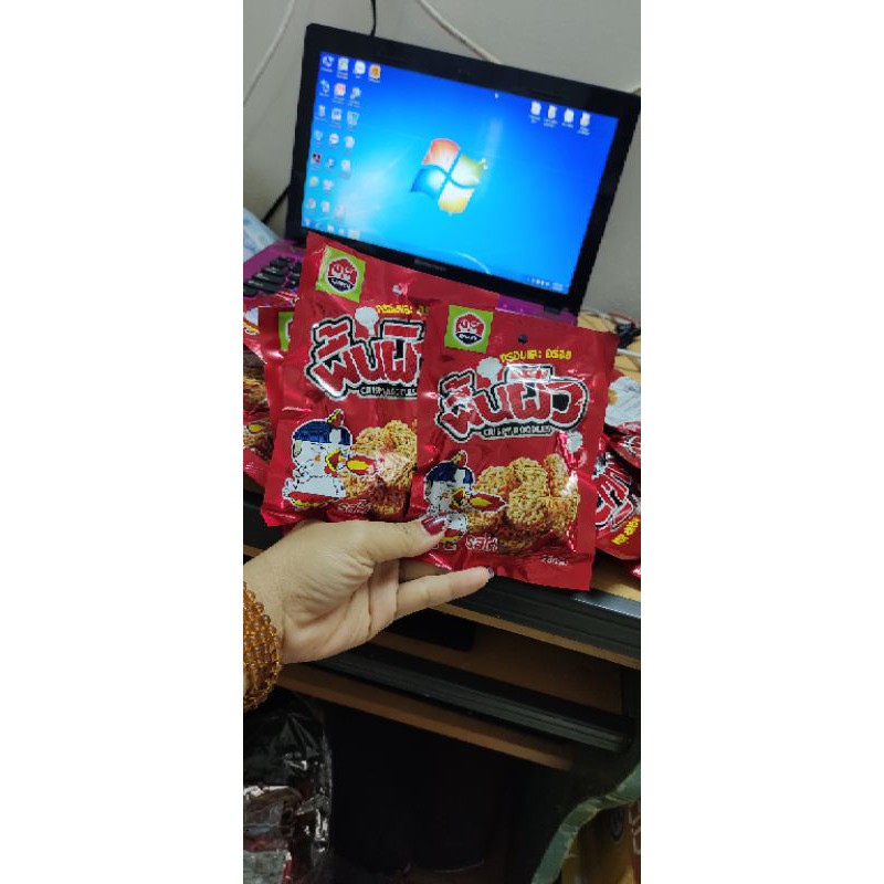 Snack mỳ tôm viên thổi lửa Thái Lan (hàng mới về)