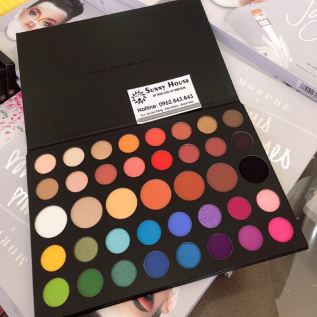 Bảng mắt Morphe x James Charles