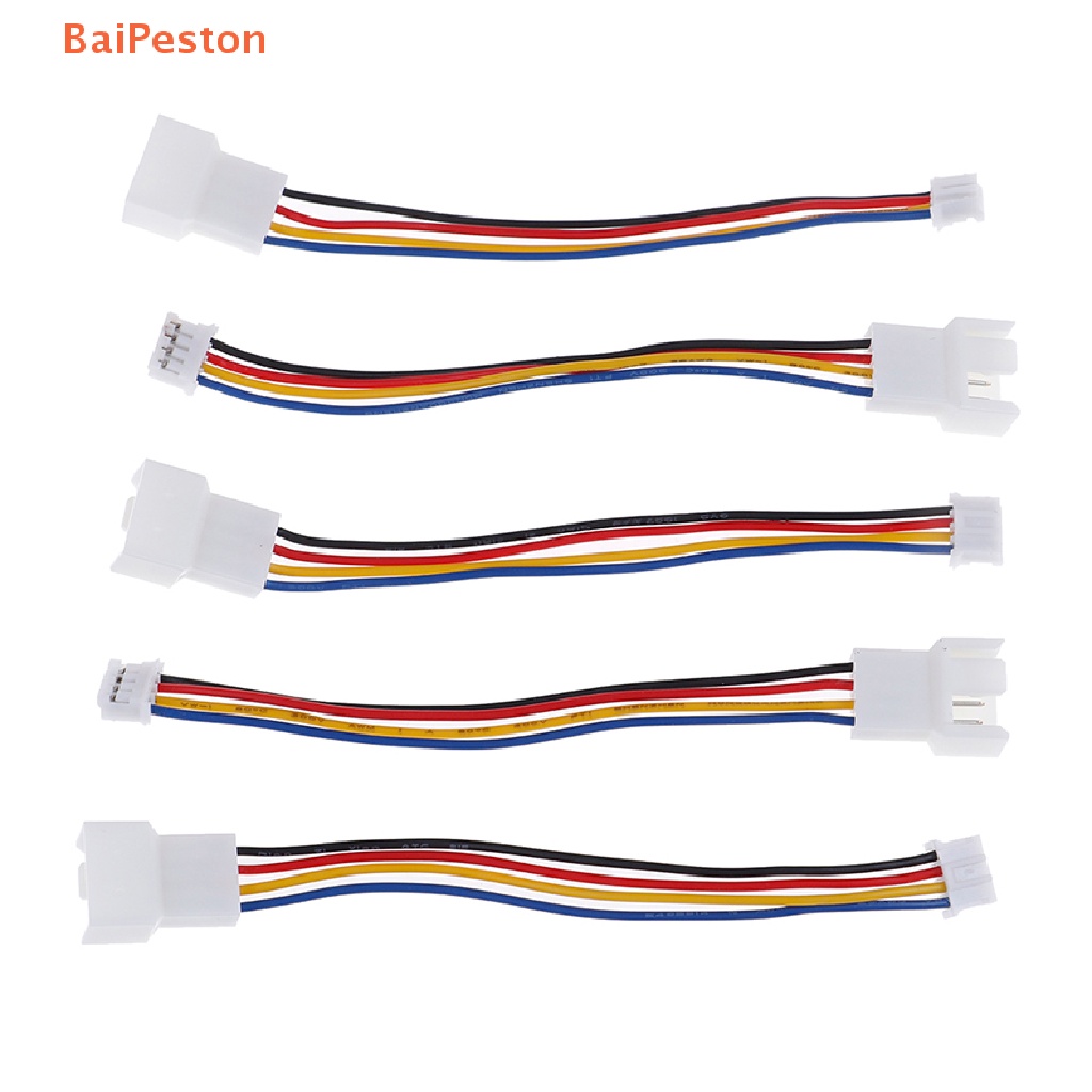 Set 2 Dây Cáp Nối Dài Quạt Tản Nhiệt 4 Pin Sang 3pin 4pin PWM Tiện Dụng