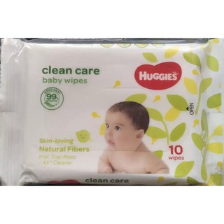 khăn ướt huggies 10tờ/gói