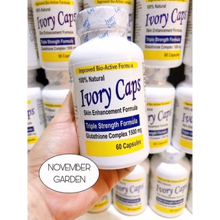 Viên uống Ivory Caps trắng da, giảm nám, mờ tàn nhang 60 viên