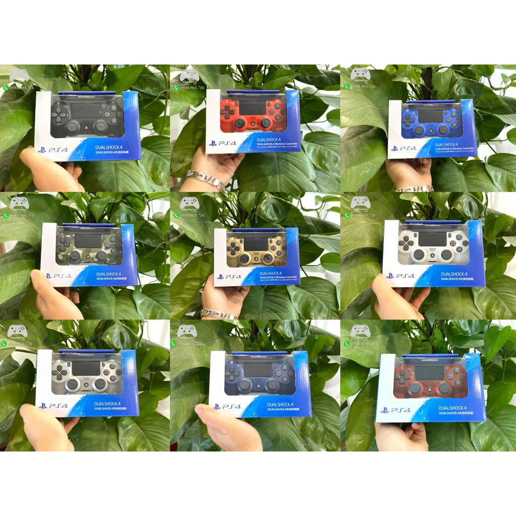 Tay Cầm Sony DualShock 4 PS4 Chĩnh Hãng + Cáp USB Chơi Game Tối Ưu Cho PC / FO4 / FIFA