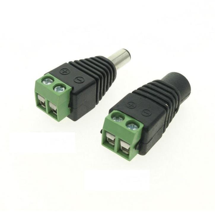 Giắc nối dây điện DC - bộ gồm đầu đực và đầu cái
