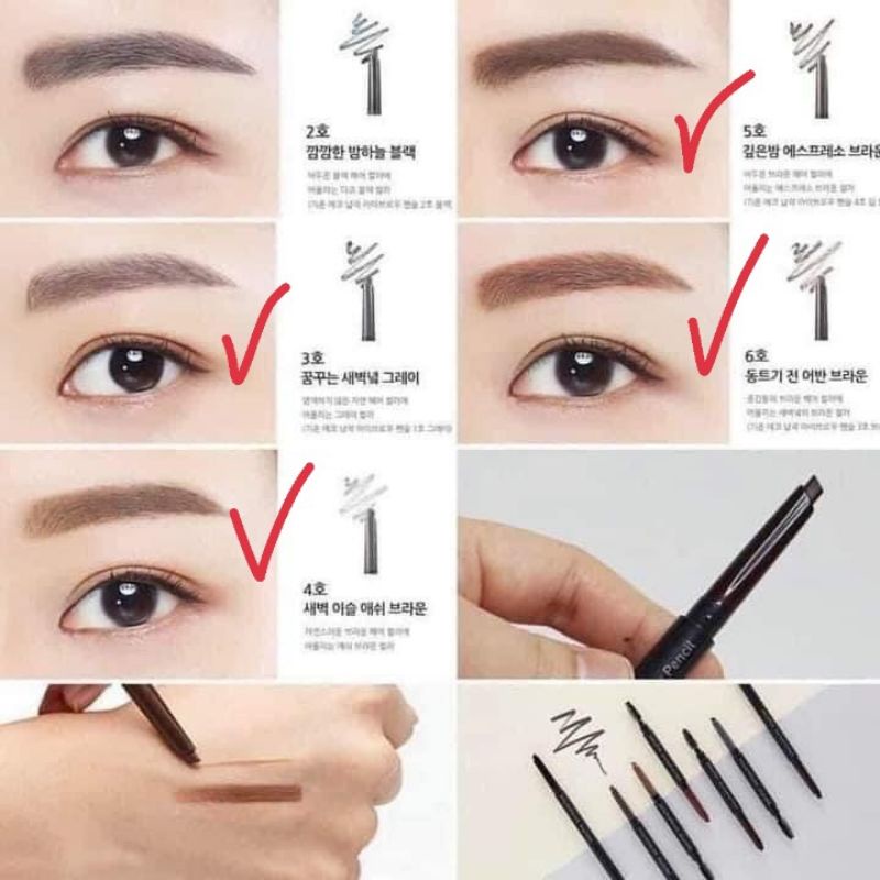 [Hàng hot] Chì  kẻ mày hai đầu Innis Hàn Quốc đơn giản đến chuyên nghiệp | BigBuy360 - bigbuy360.vn