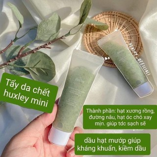 Tẩy tế bào chết Huxley Secret Of Sahara Scrub Mask , Mặt nạ tẩy da chết Huxley mini  30g | BigBuy360 - bigbuy360.vn