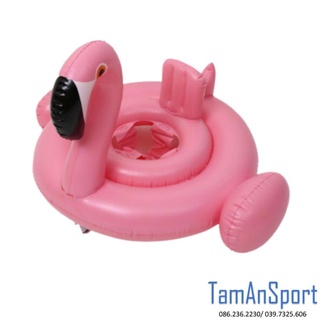 TT Phao bơi trẻ em vịt hồng Baby Boat chống lật cho bé