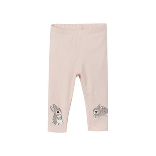 Quần legging bé gái Malwee gấu thỏ