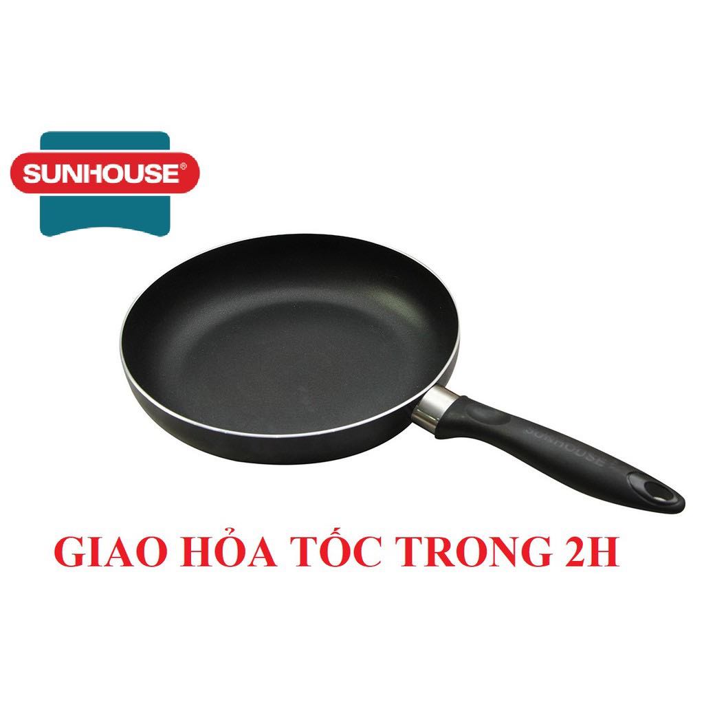 Chảo chống dính SUNHOUSE trơn 16 cm hàng chính hãng