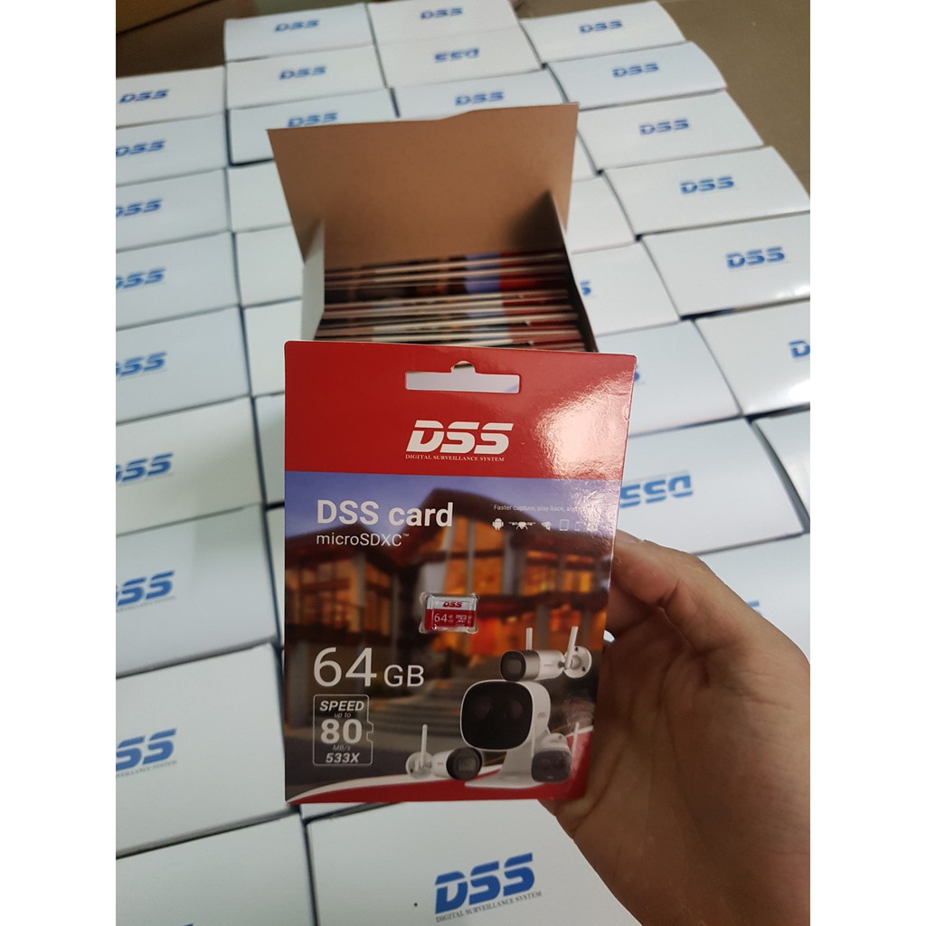Thẻ Nhớ Camera, Máy Anh 64Gb Dahua DSS Class 10 - Thẻ Nhớ Micro SD