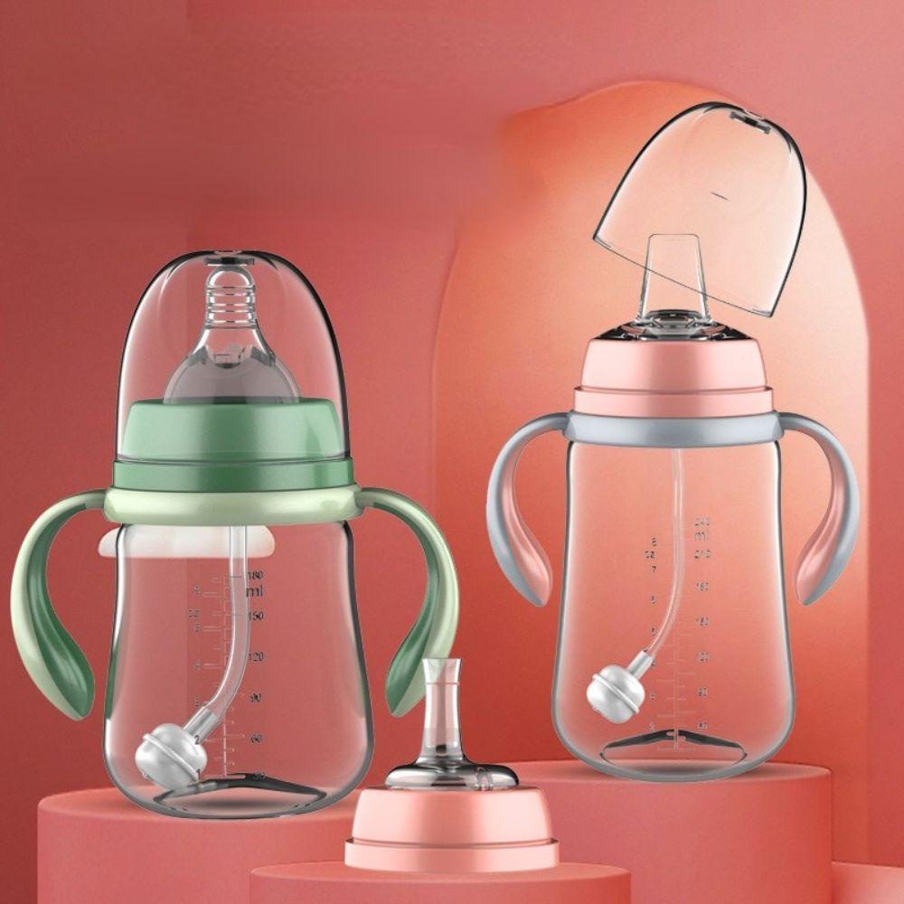 CLEOES Bình Sữa Có Tay Cầm Chống Trượt Tiện Dụng Cho Bé Sơ Sinh