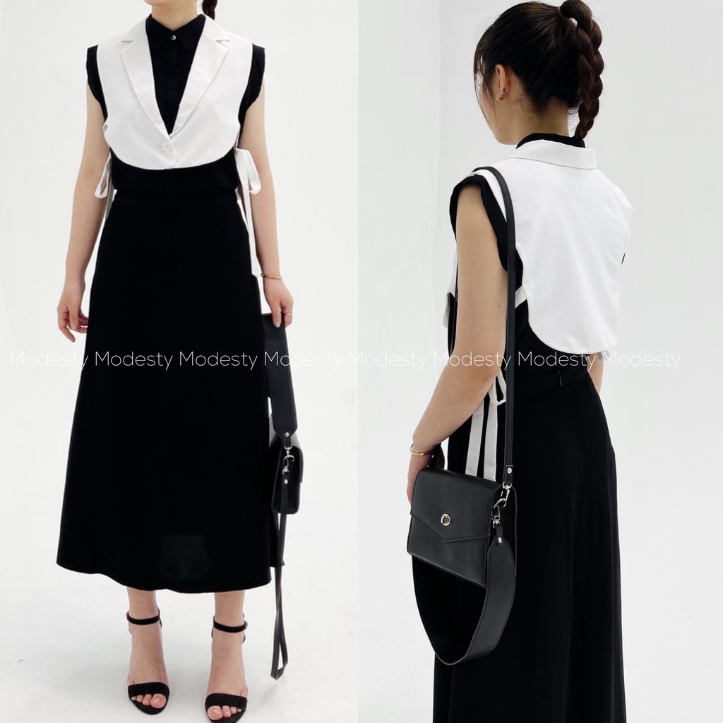 Modesty - Yếm vest dáng tròn Senor Apron